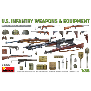 Us Infantry weapons + equipment I